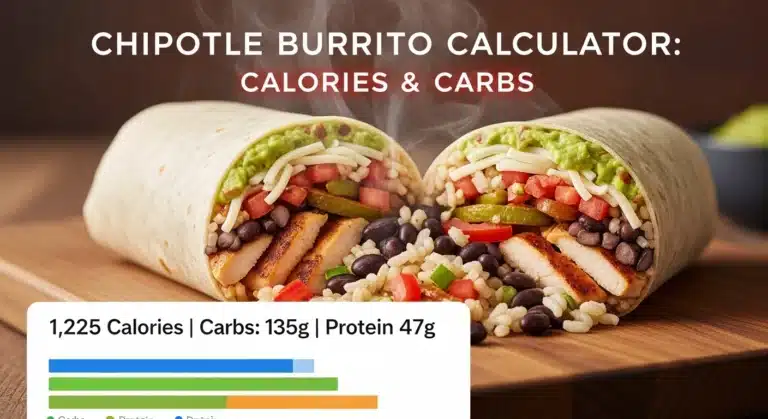 Chipotle Burrito Calculator