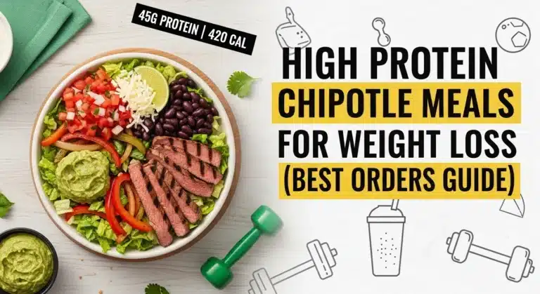 High Protein Chipotle Meals for Weight Loss