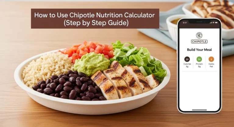 How to Use Chipotle Nutrition Calculator