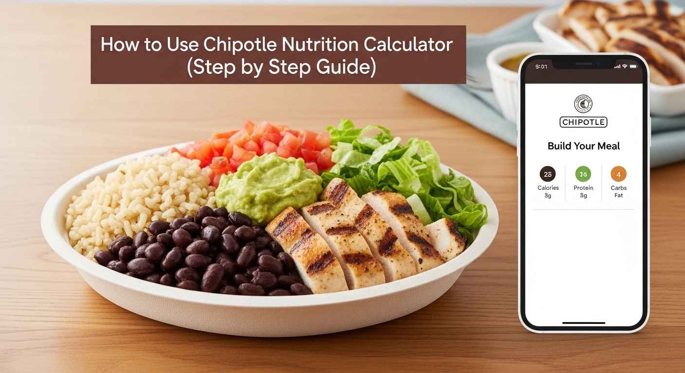 How to Use Chipotle Nutrition Calculator