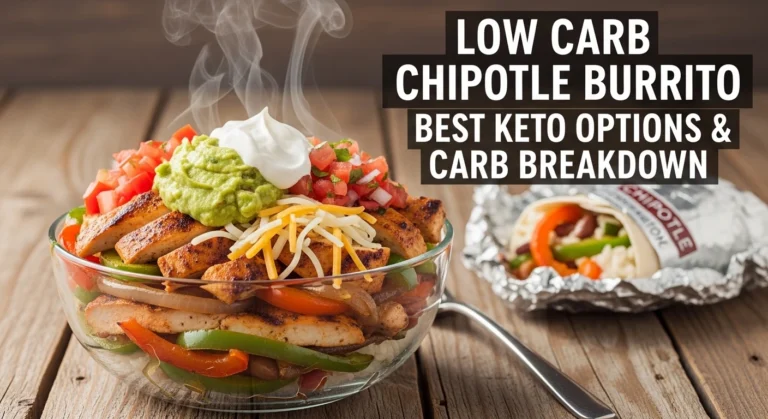 Low Carb Chipotle Burrito
