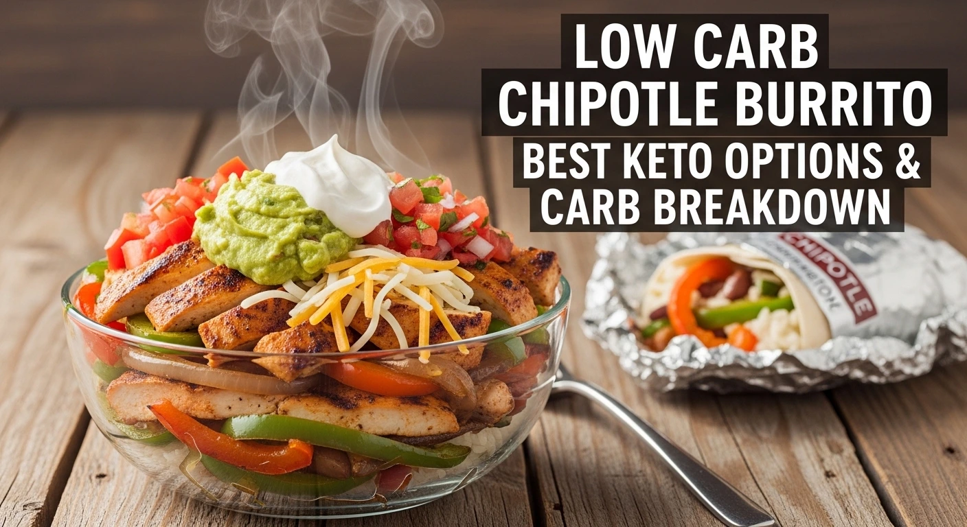 Low Carb Chipotle Burrito